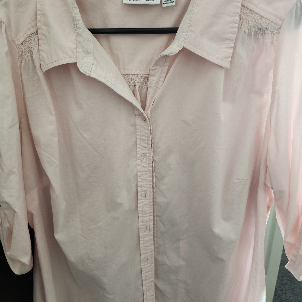 St. John's Bay Light Pink Blouse